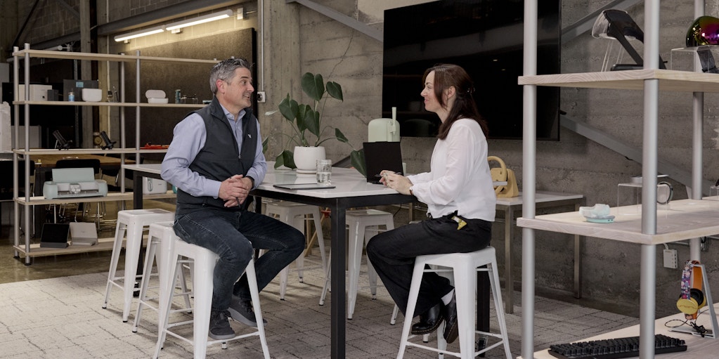 Chris Fosdick and colleague