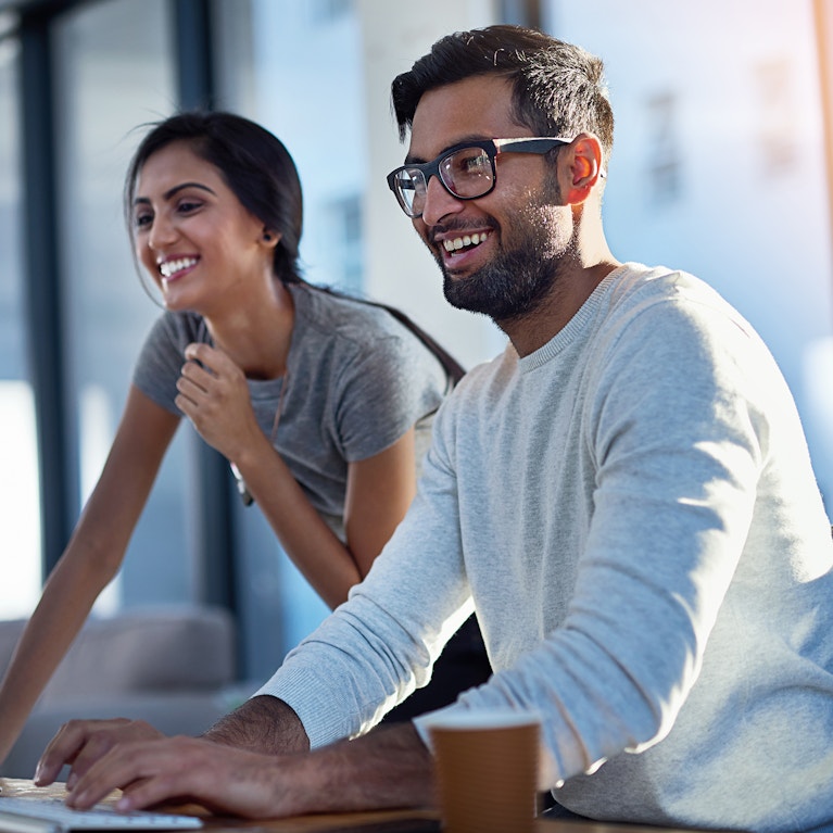 Colleagues in office