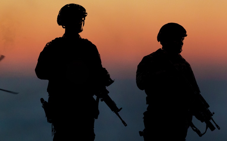 Midnight military mission