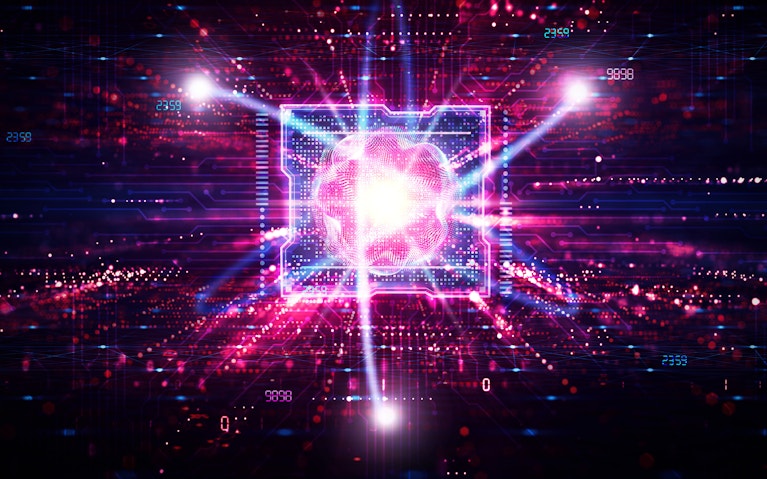 many electronic dots