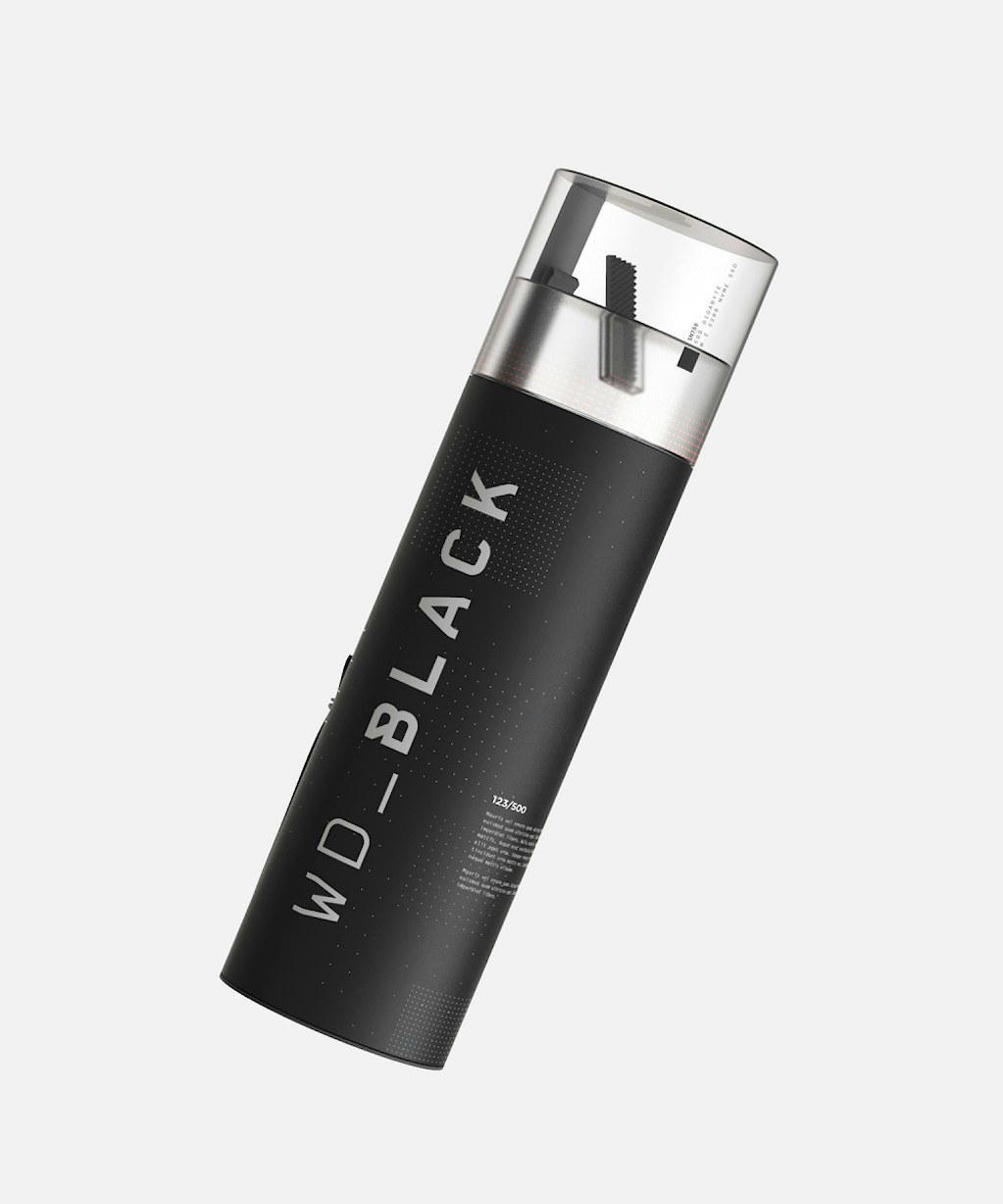 Western Digital WD_BLACK™ packaging