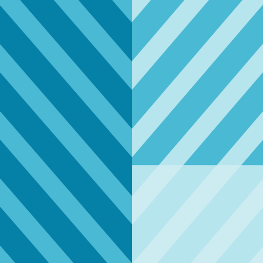 Stripy different shades of blue