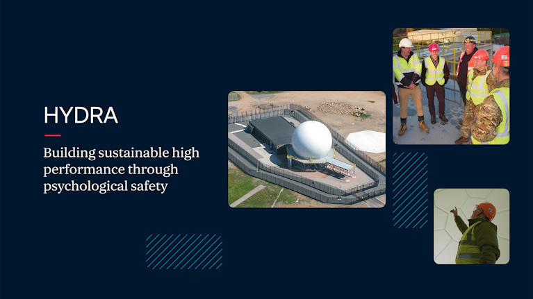 HYDRA building sustainable high performance through psychological safety